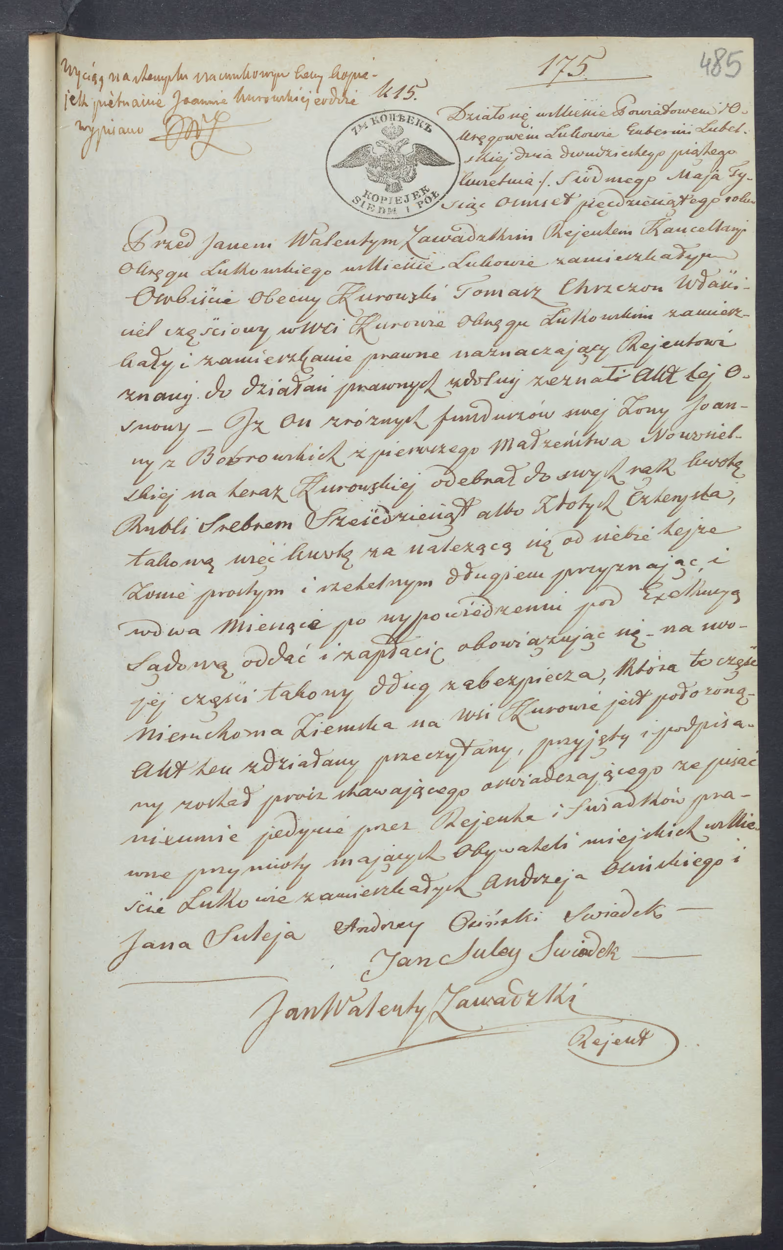 Zawadzki 175/1850, s. 1