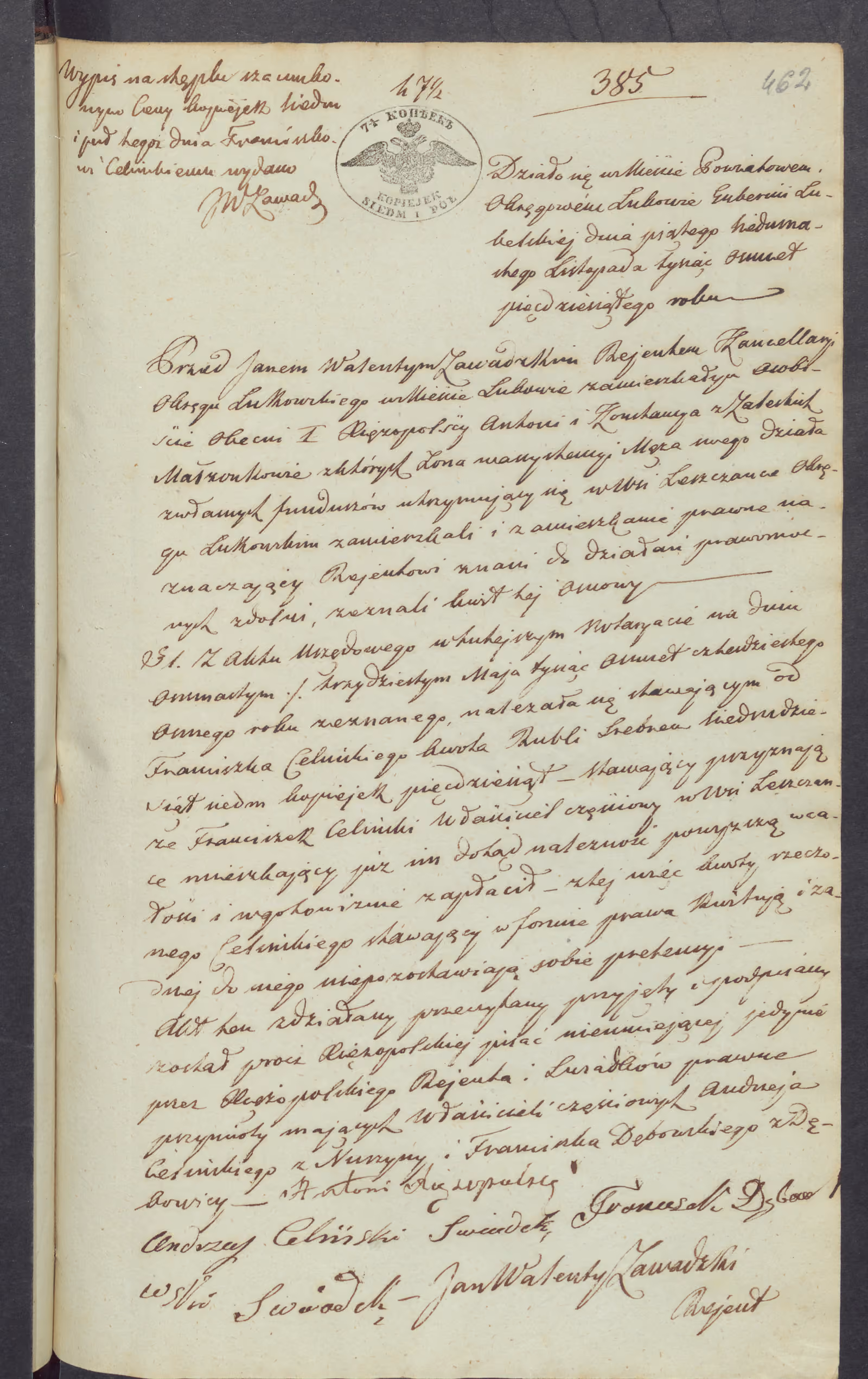 Zawadzki 385/1850, s. 1
