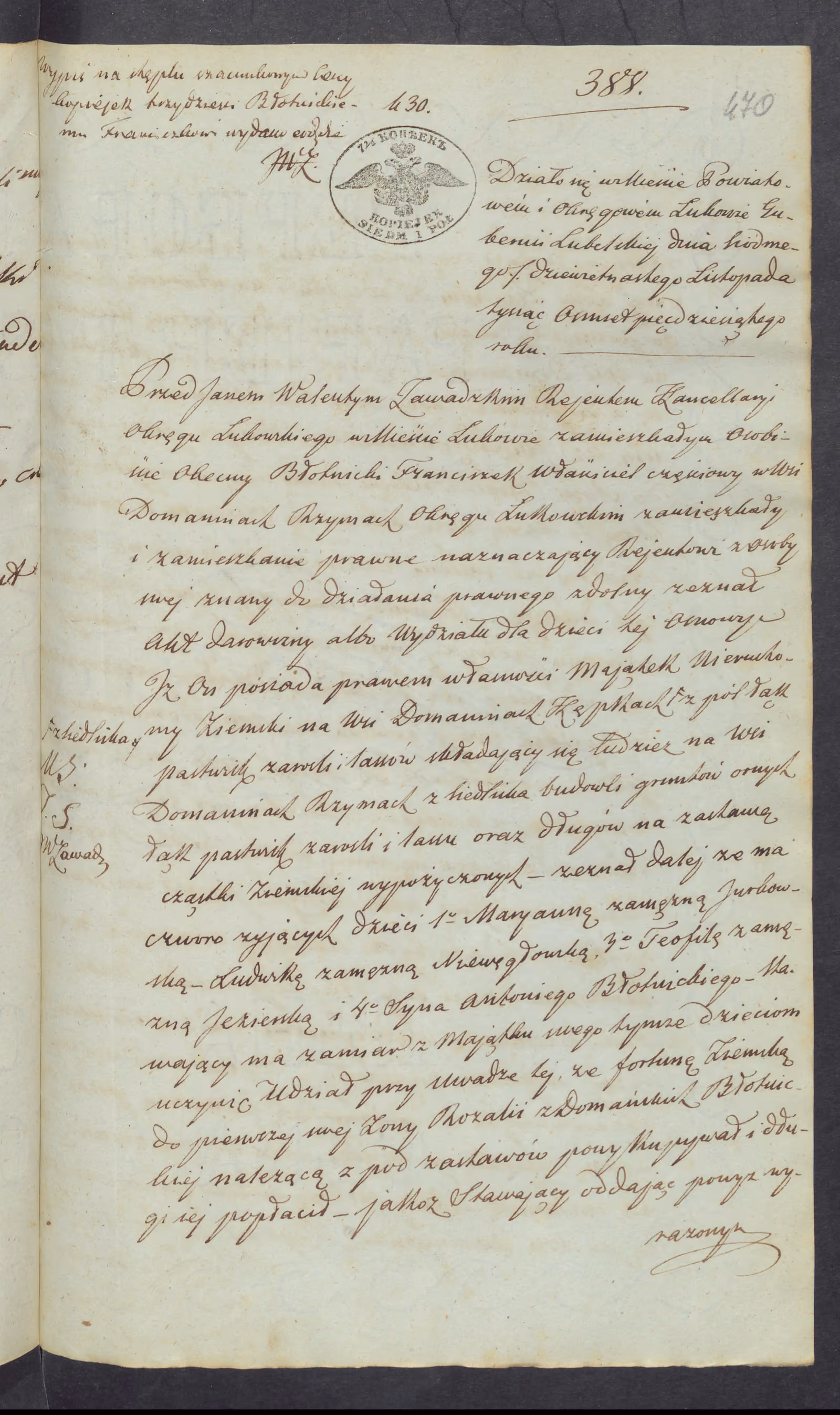 Zawadzki 388/1850, s. 1