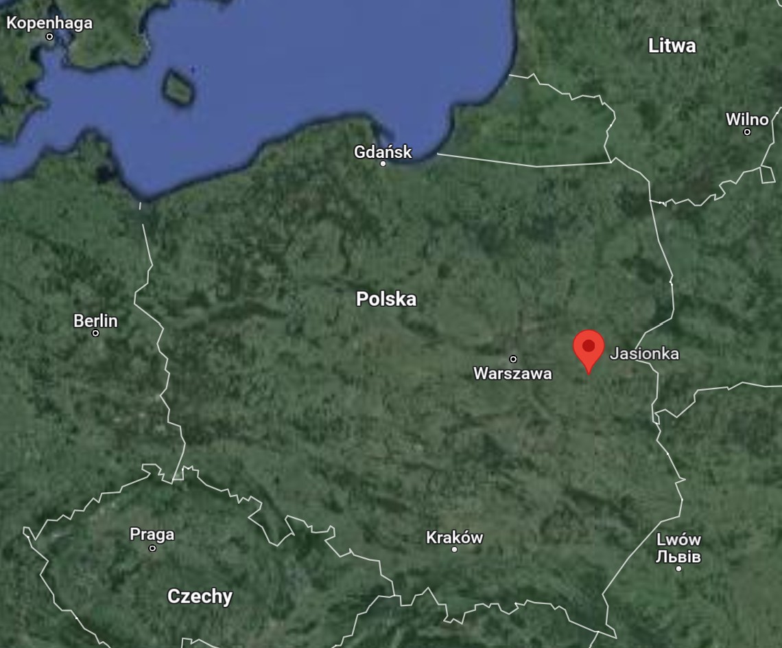 Ilustracja do wpisu „Jasionka i okolice na Google Maps”
