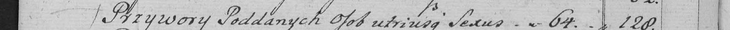 This passage in the manuscript: Przywory