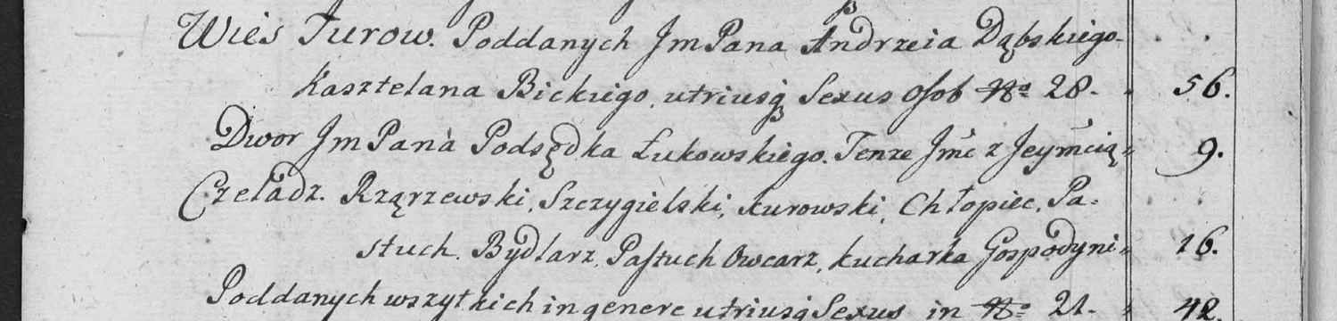 This passage in the manuscript: Wies Turow
