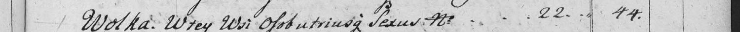 This passage in the manuscript: Wolka